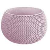 Hectarul - Ghiveci decorativ rotund SPLOFY 29X19.5 cm mov